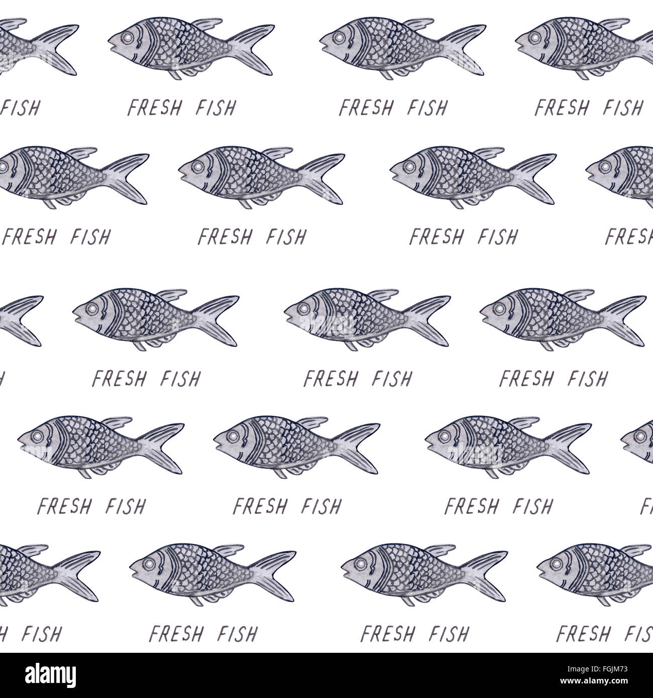 Watercolor Fish Illustration Stockfotos & Watercolor Fish Watercolor Fish Illustration Stockfotos & Watercolor Fish