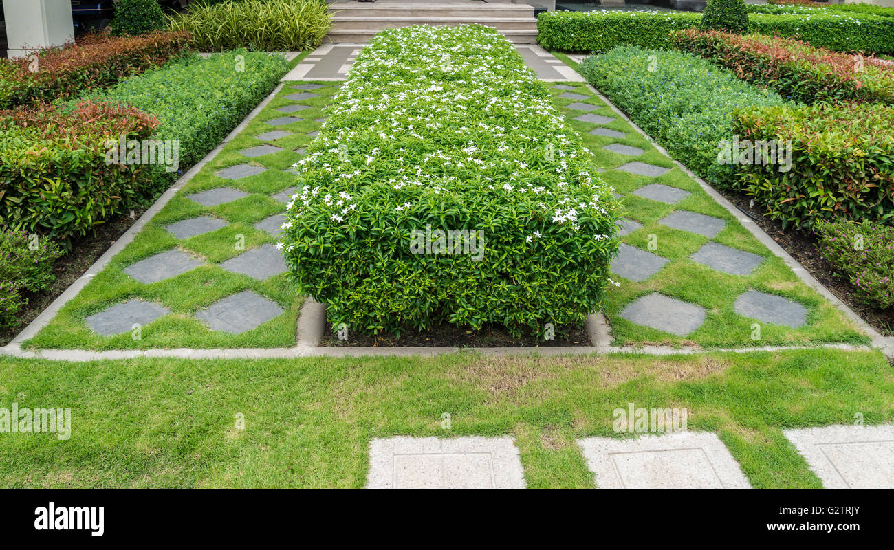 kies im garten, kies textur und streifen rasen im garten stockfoto, bild: 105036931, Design ideen