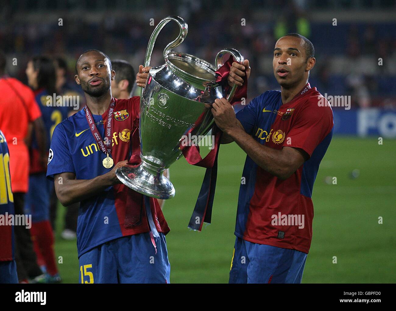 Fußball UEFA Champions League Finale FC Barcelona gegen