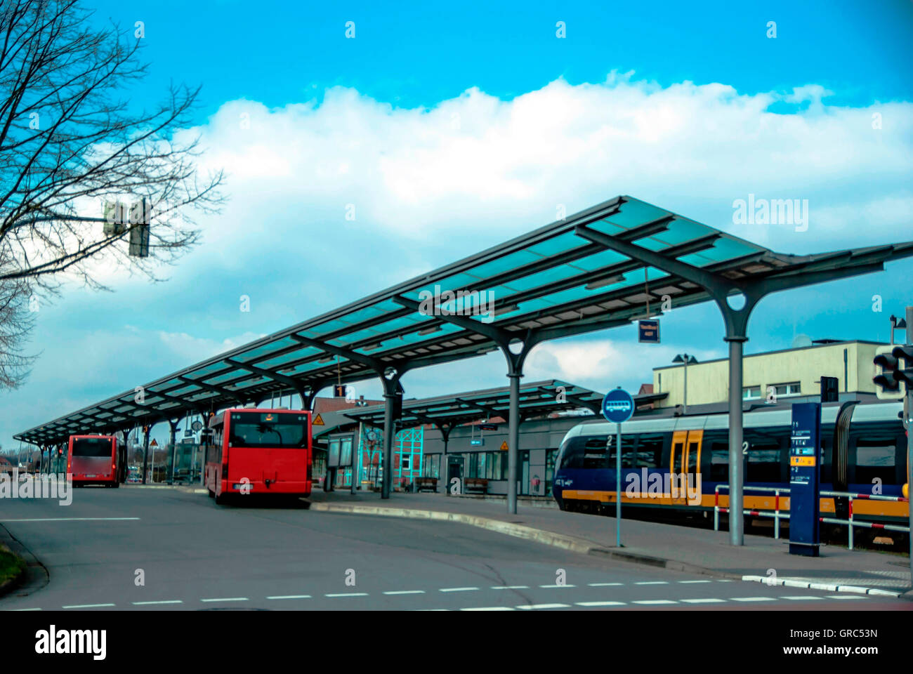 HalleWestfalen, Bahnhof Stockfoto, Bild 117666745 Alamy