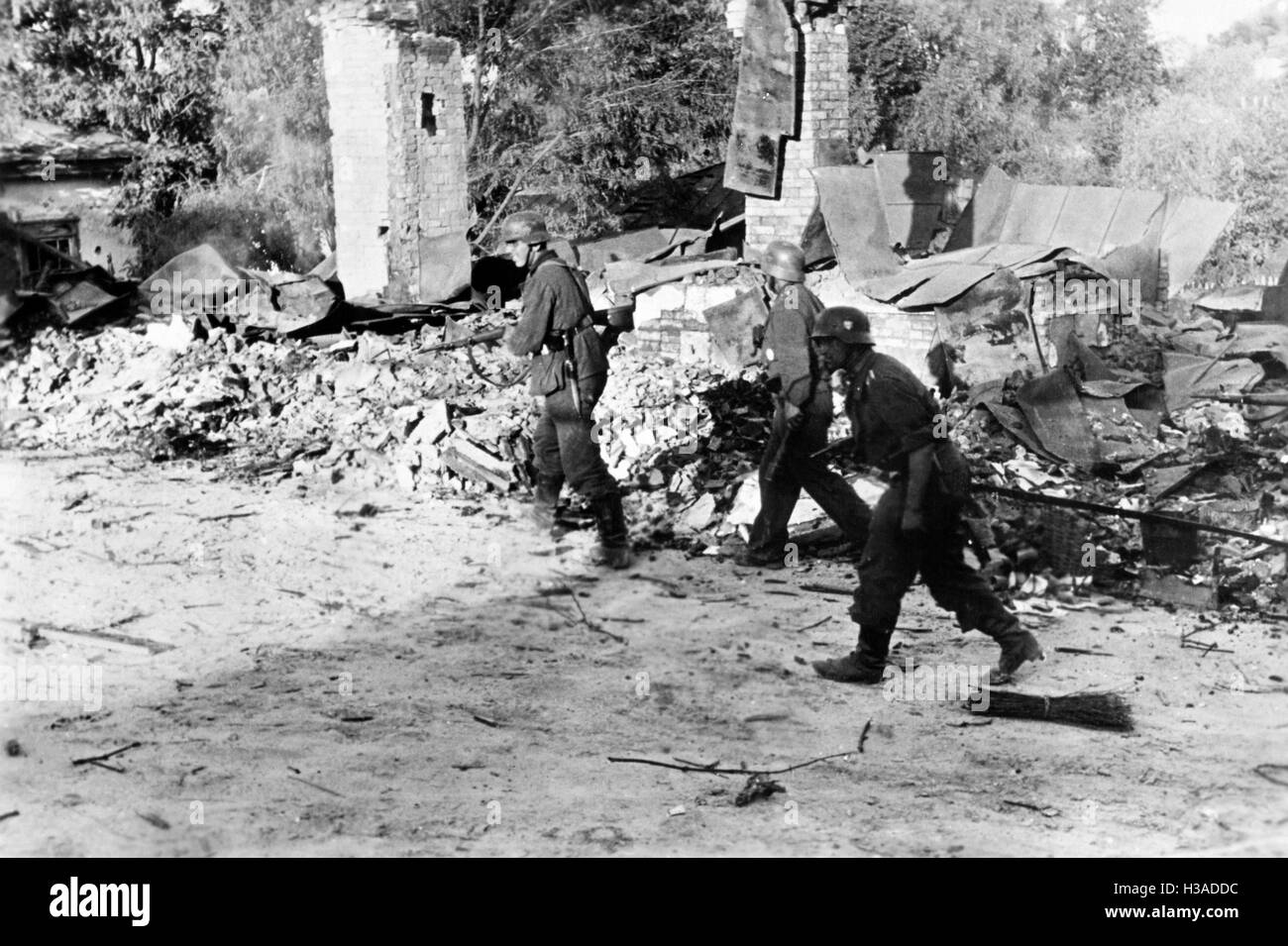 Deutsche Infanterie An Der Ostfront Stockfotografie Alamy