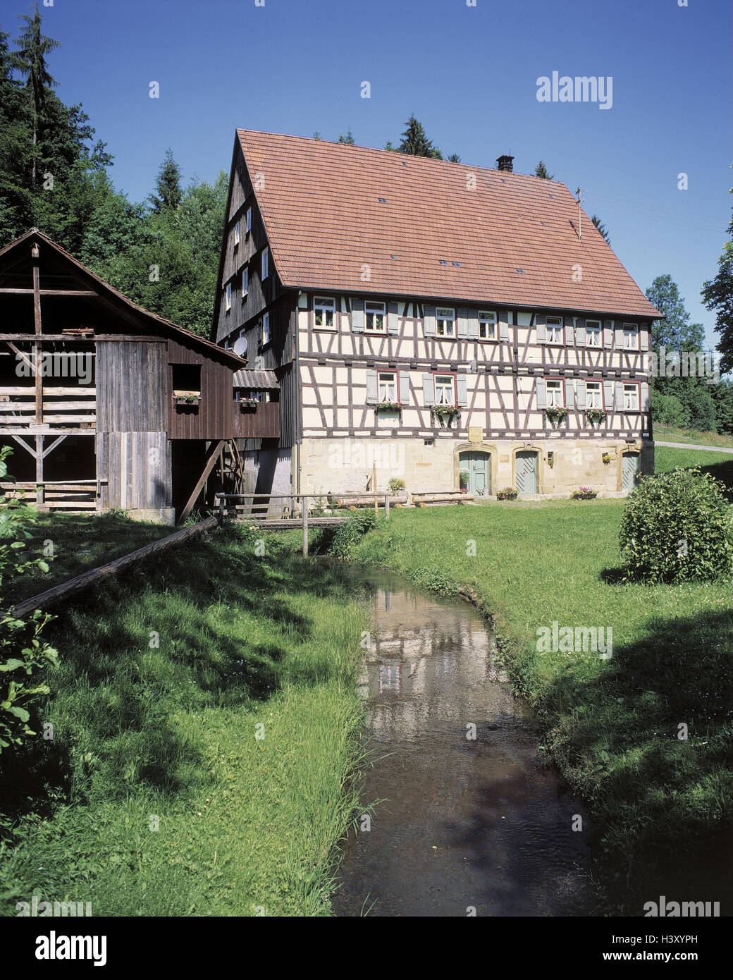 Deutschland Baden Wurttemberg Schwabischen Wald Dorf Alf