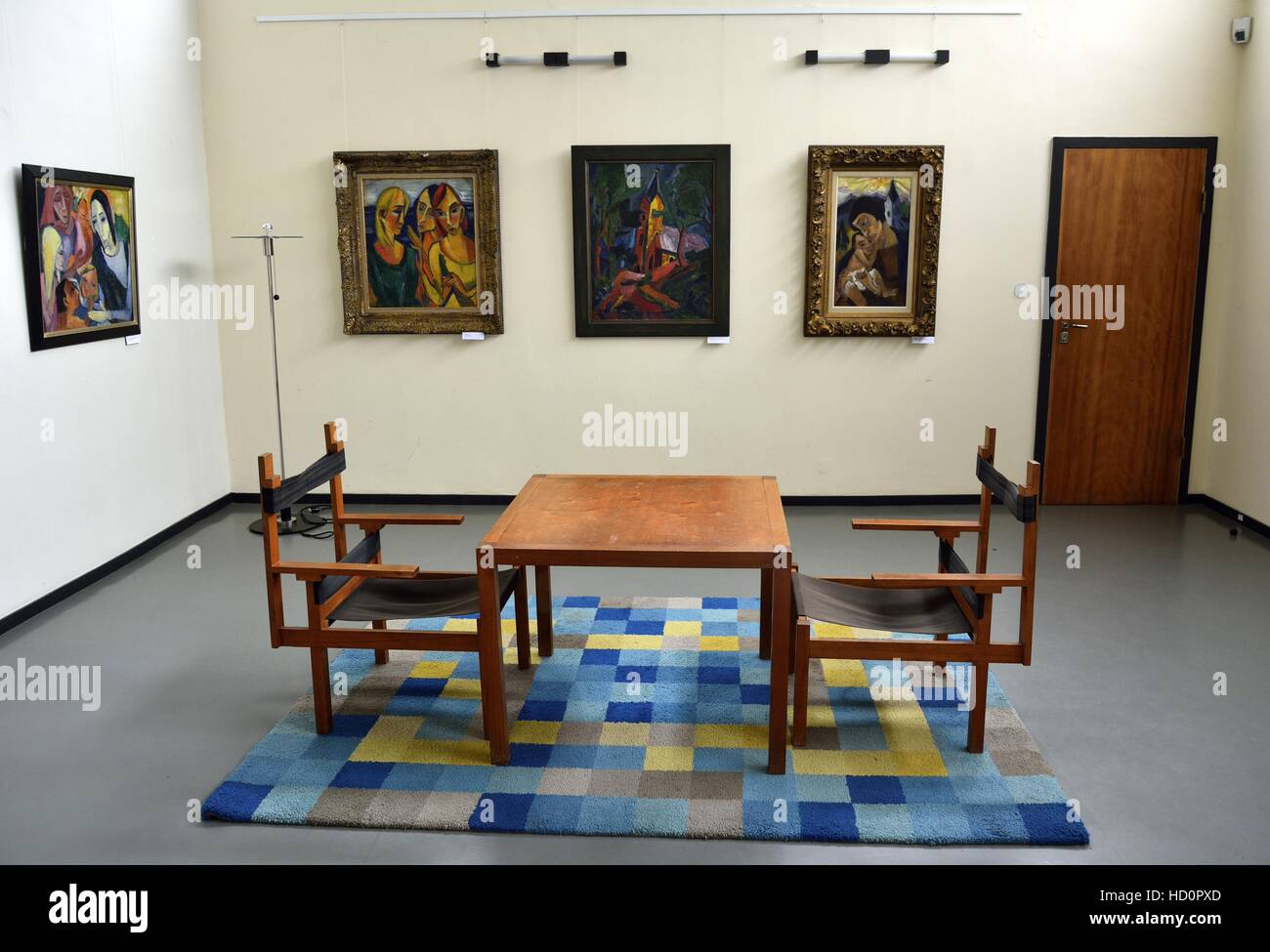 Interieur des Hauses am Horn Gebäude in Weimar Stockfoto, Bild ... Interieur des Hauses am Horn Gebäude in Weimar Stockfoto, Bild ...