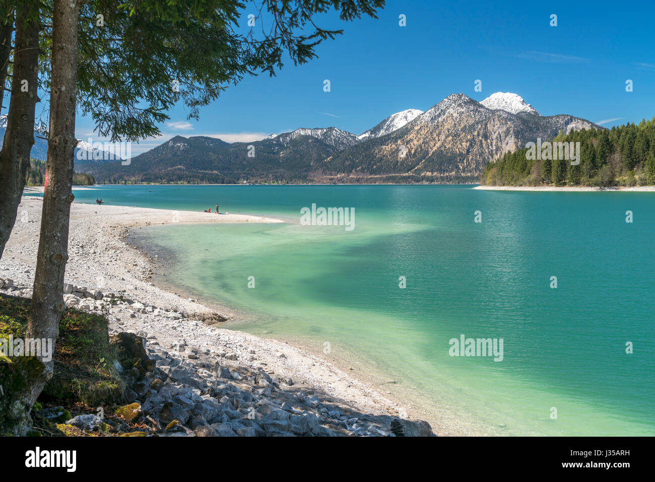 Walchensee, Kochel bin sehen, Bayern, Deutschland Walchensee, Kochel