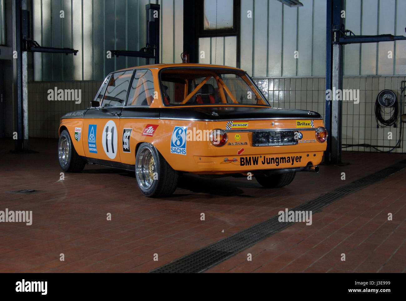 BMW Alpina 2002 Ti Rennwagen Deutsche Oldtimer Stockfotografie Alamy