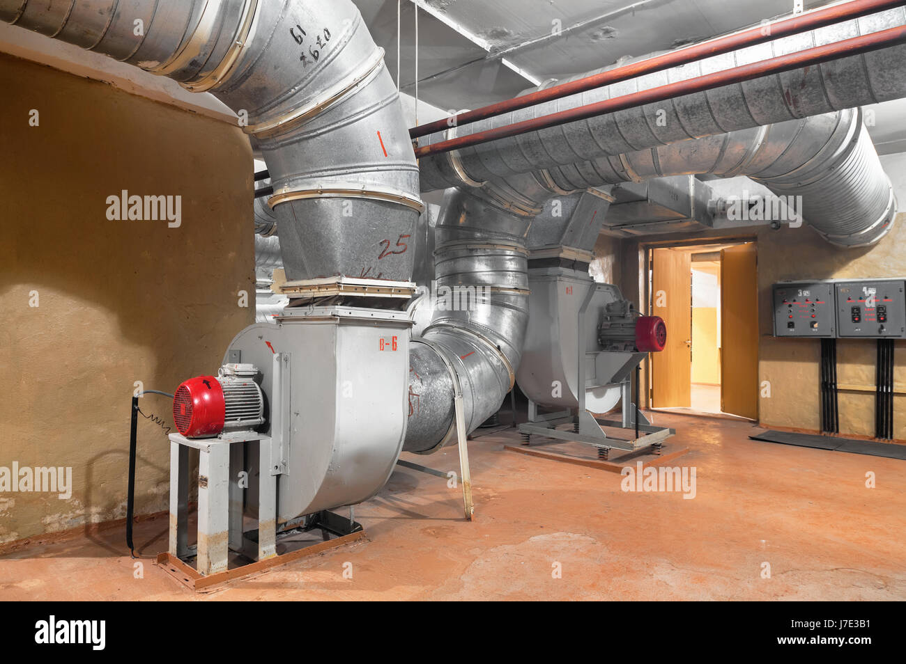 A Bunker Ventilation System Stockfotos & A Bunker Ventilation System