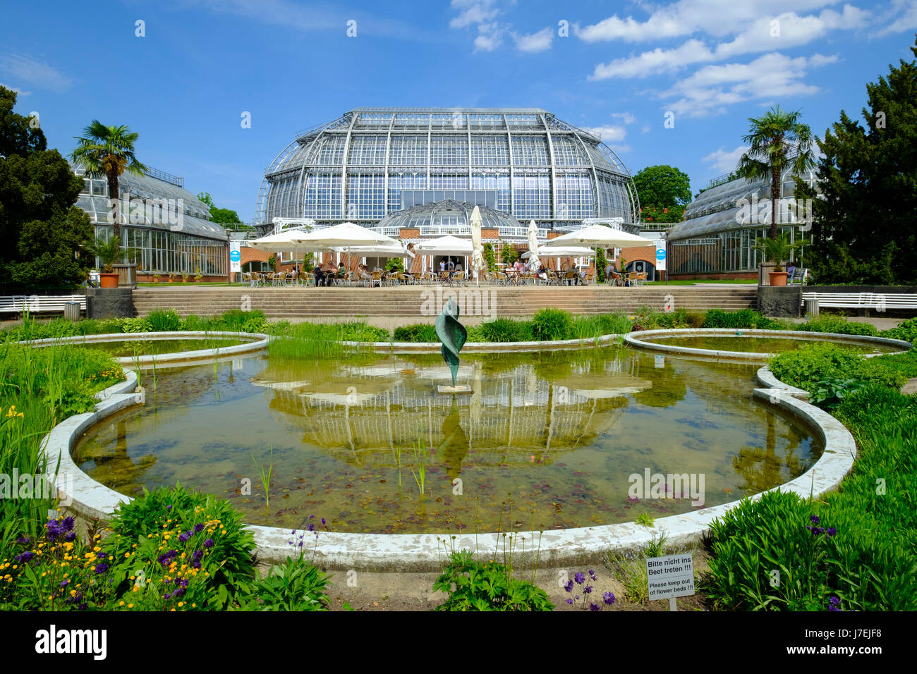 Gewächshaus im Berliner botanischen Garten in Dahlem, Berlin