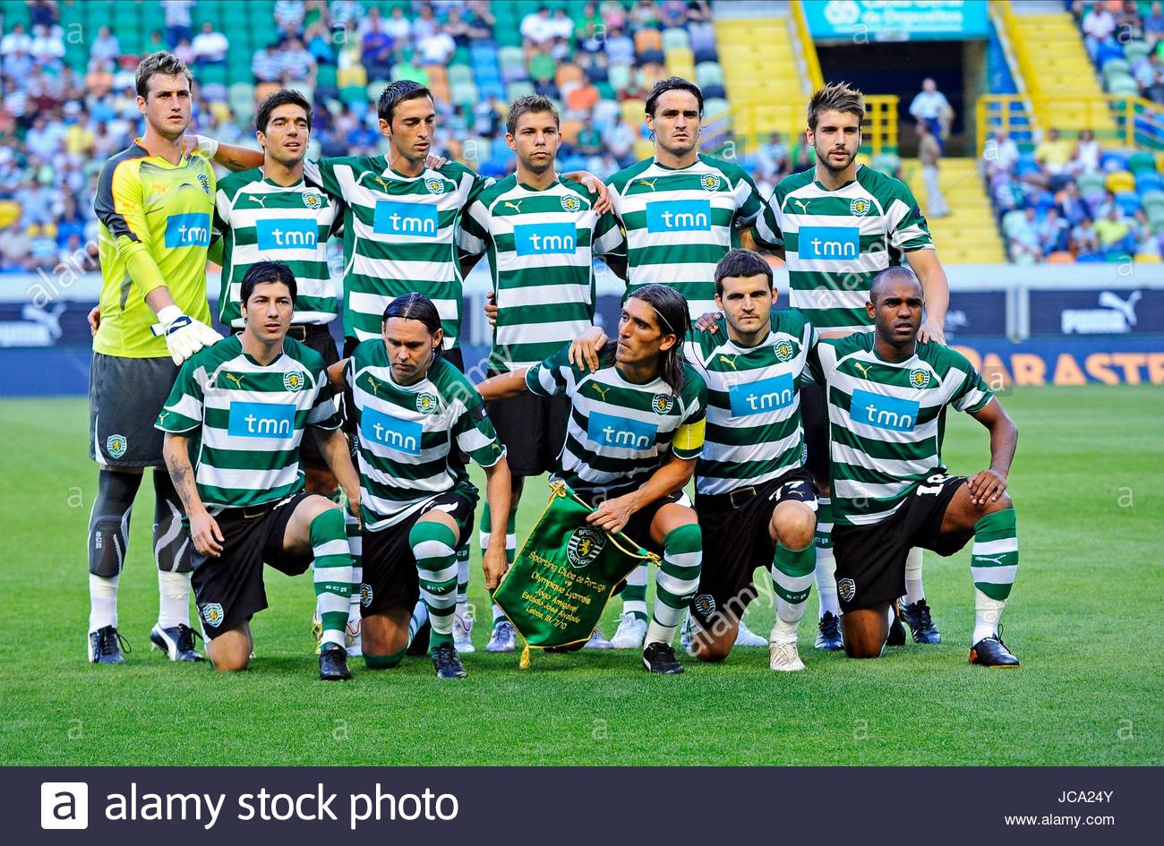 Sporting Lisbon Team Group Stockfotos & Sporting Lisbon Team Group