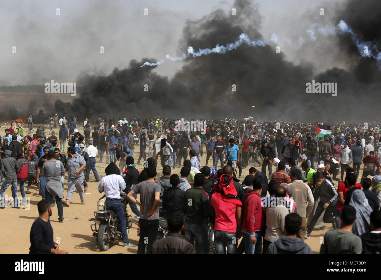 Khan Younis Gazastreifen palästinensischen Gebiet 13 Apr 2018