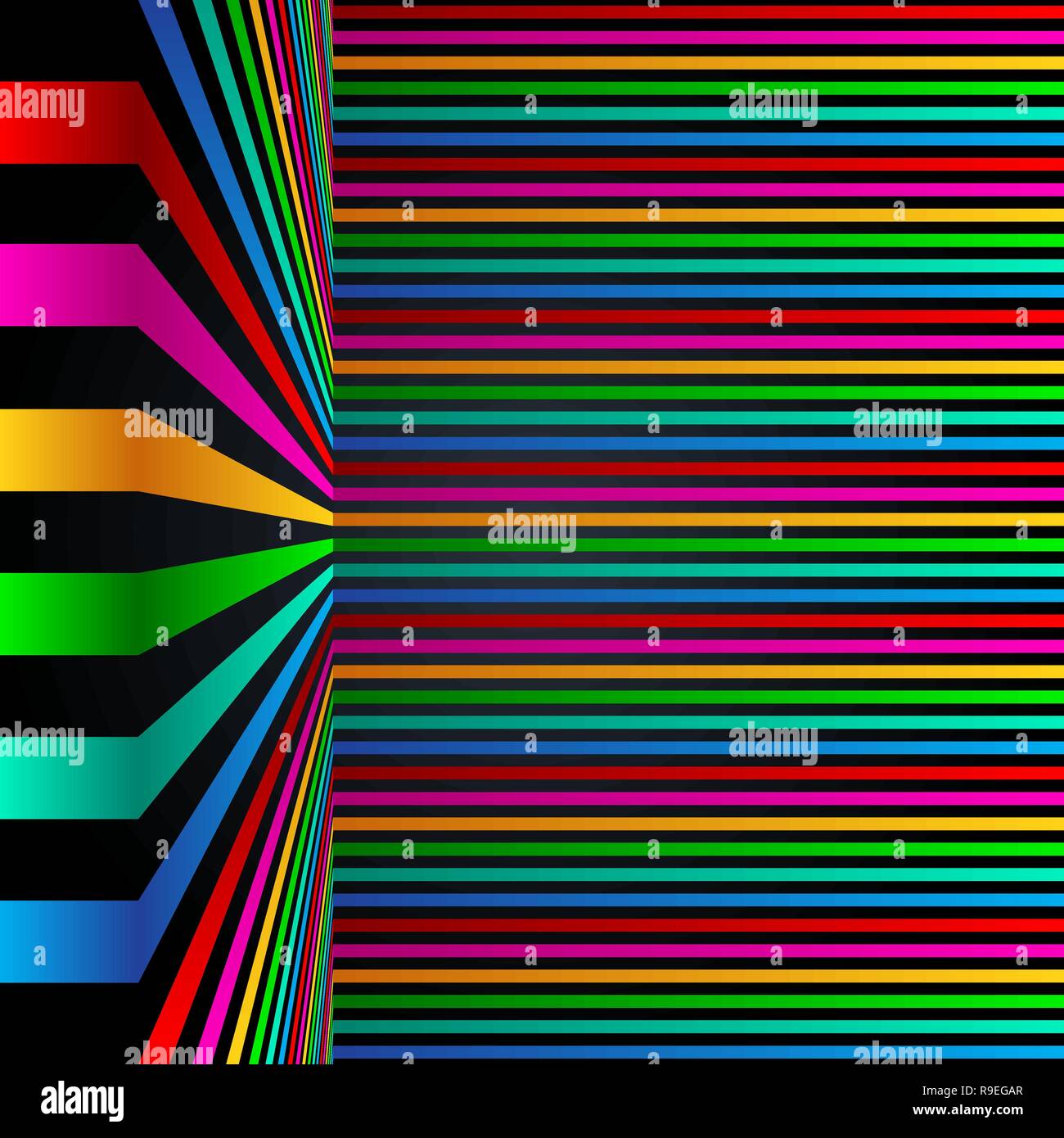 Lineare Farben Stock Vektorgrafiken Kaufen Alamy