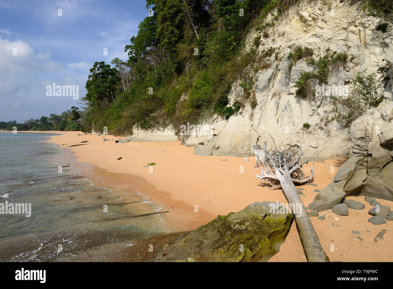 Schönsten exotische Sitapur Strand auf der Andaman an Neil Insel