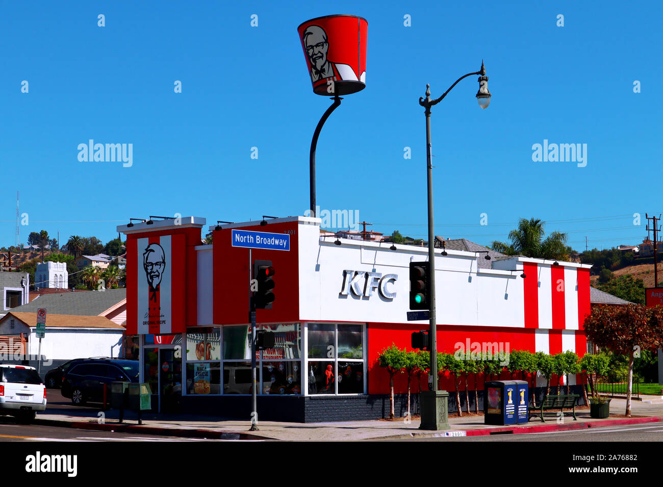 KFC Kentucky Fried Chicken la cadena de restaurantes de comida rápida