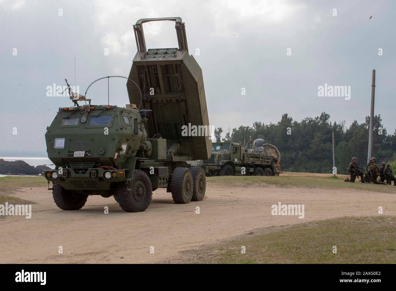 Japanese amphibious rapid deployment brigade fotografías e imágenes de