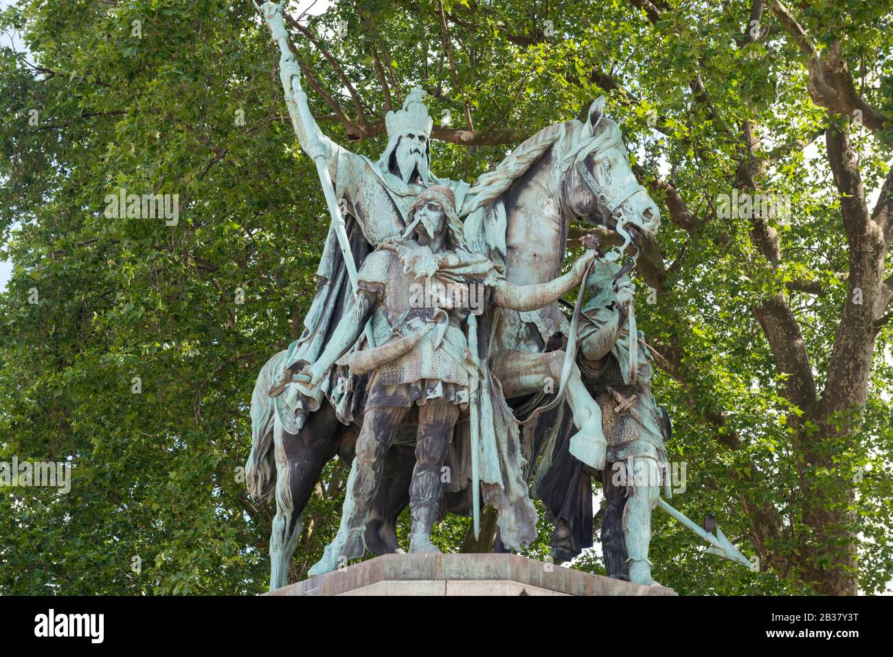 Escultura Estatua Ecuestre Paris Rey Fotos e Imágenes de stock Alamy