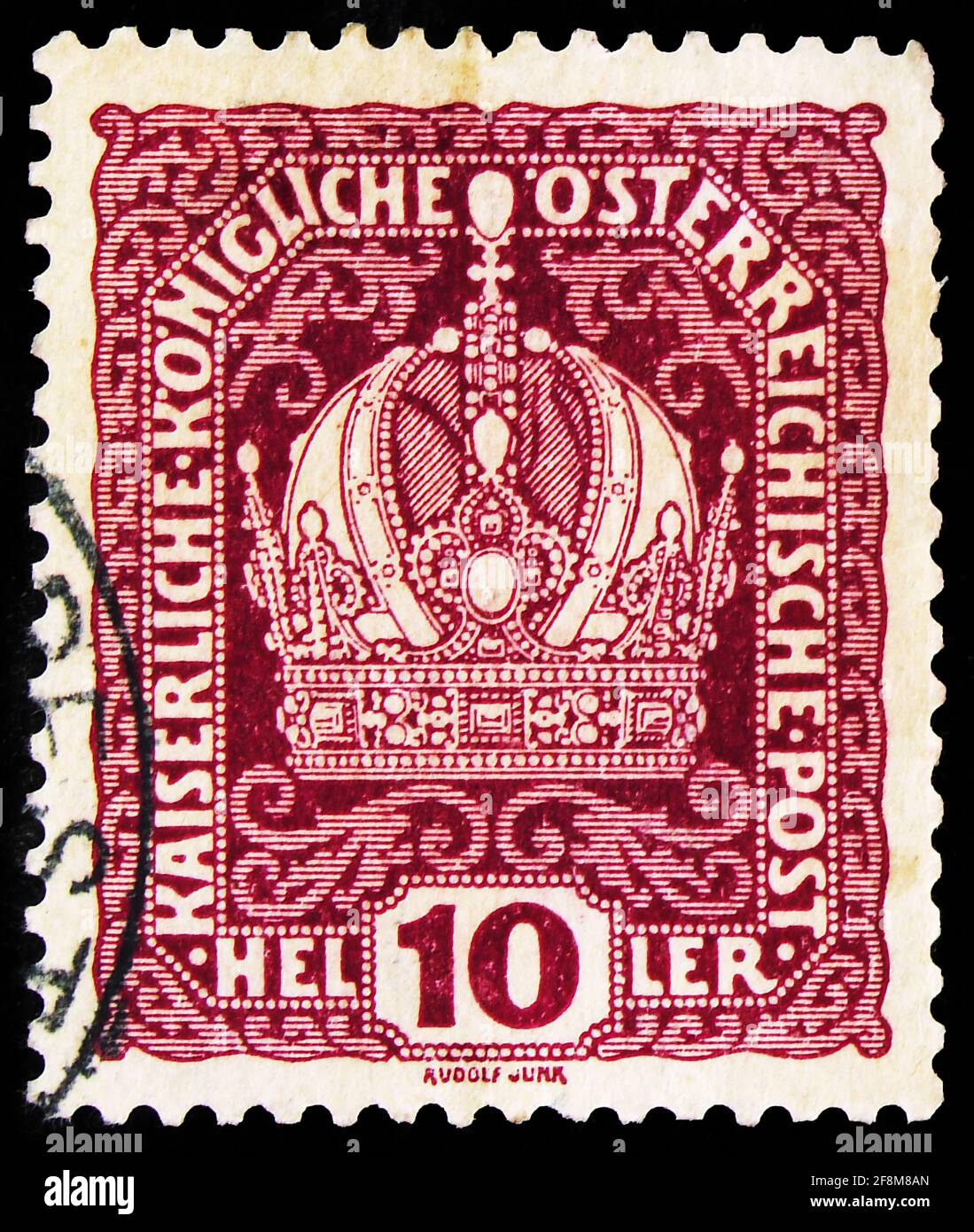 Mosc Rusia De Septiembre De Sello Postal Impreso En