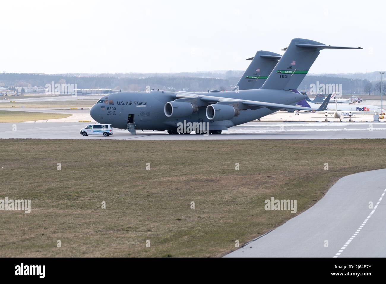 Nosotros fuerza aérea boeing c 17 globemaster fotografías e imágenes de