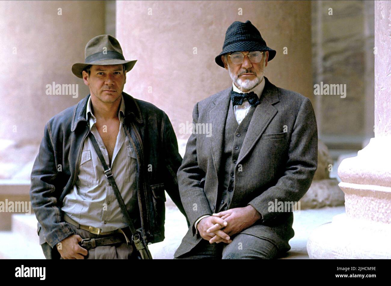 Harrison Ford Sean Connery Indiana Jones Y La Ltima Cruzada