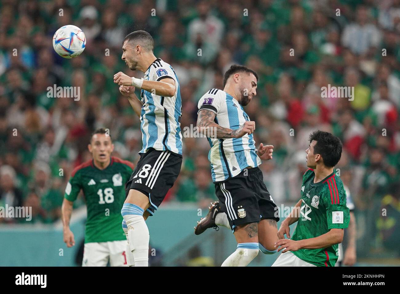 Lusail Qatar Noviembre El Jugador De Argentina Guido Rodr Guez