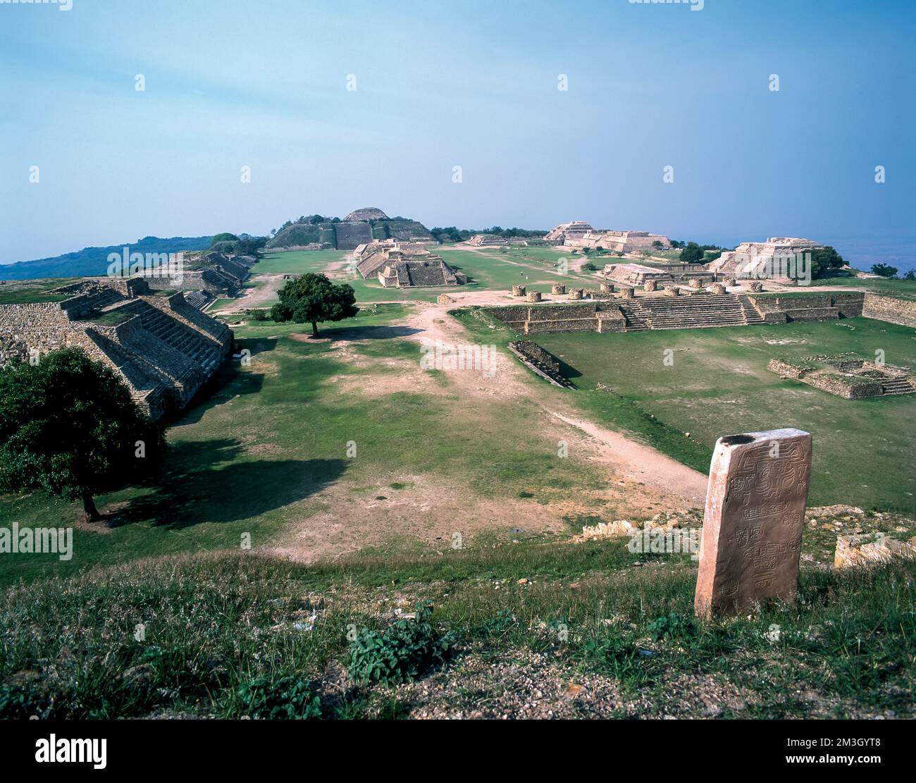 Zona Arqueol Gica De Monte Alb N Oaxaca M Xico Fotograf A De Stock