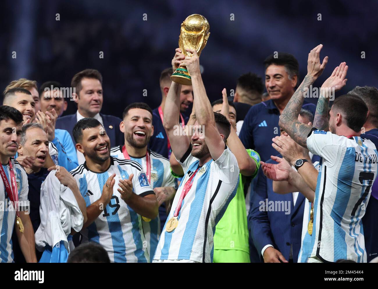 Qatar Nicolas Tagliafico De Argentina Celebraci N De La