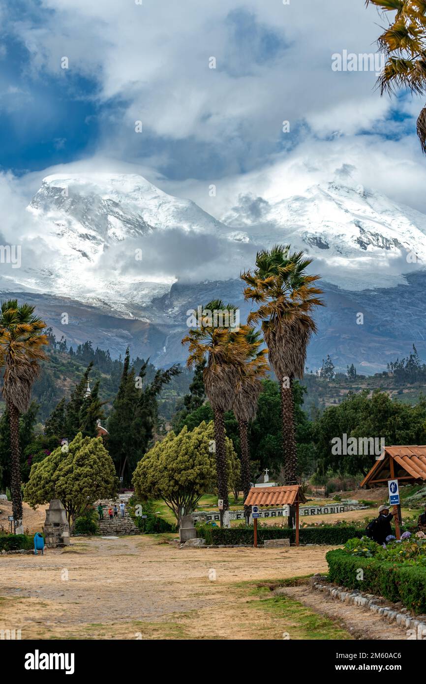 Yungay Perú Septiembre 16 2022 Parque Nacional Huascarán en Perú