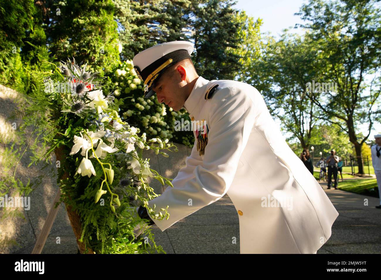 CMdR Richard Rosenbusch de New Baltimore Michigan oficial aéreo