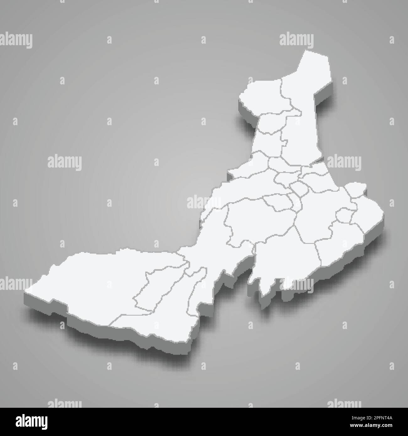 Mapa Isom Trico D De Quetzaltenango Es Una Provincia De Guatemala