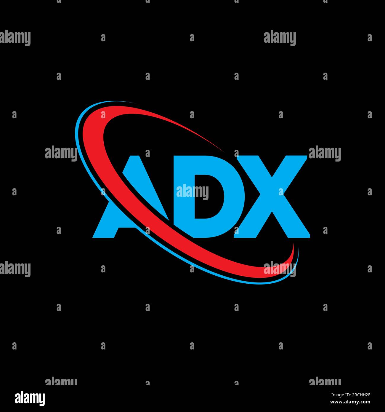 Logotipo de ADX Carta ADX Diseño de logotipo de letra ADX Iniciales