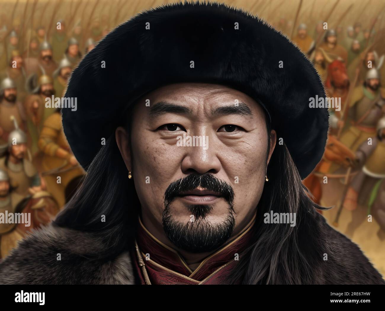 Genghis Khan o Genghis Khan fue un líder y gobernante mongol famoso por