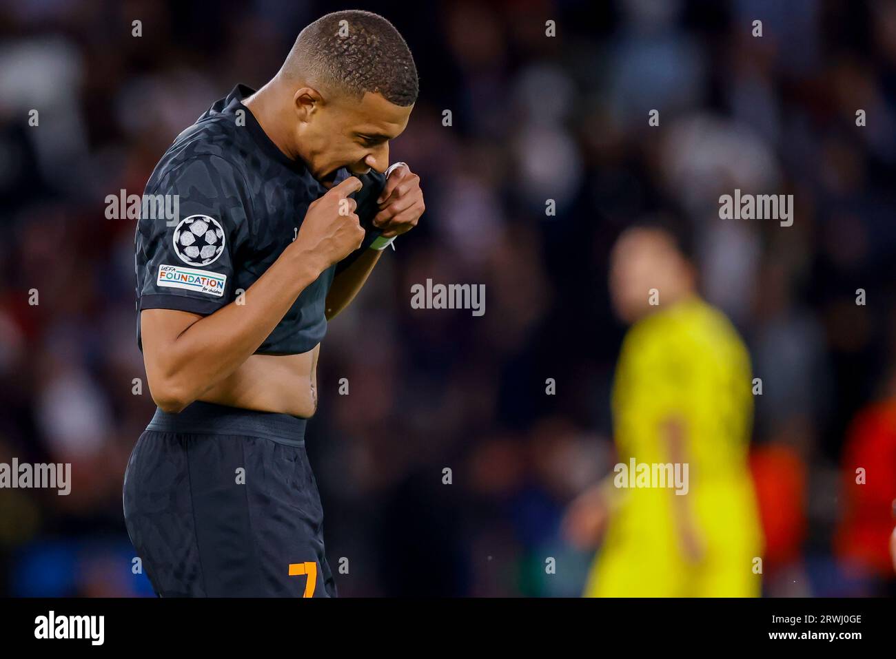 PARÍS FRANCIA 19 DE SEPTIEMBRE Kylian Mbappe Paris Saint Germain