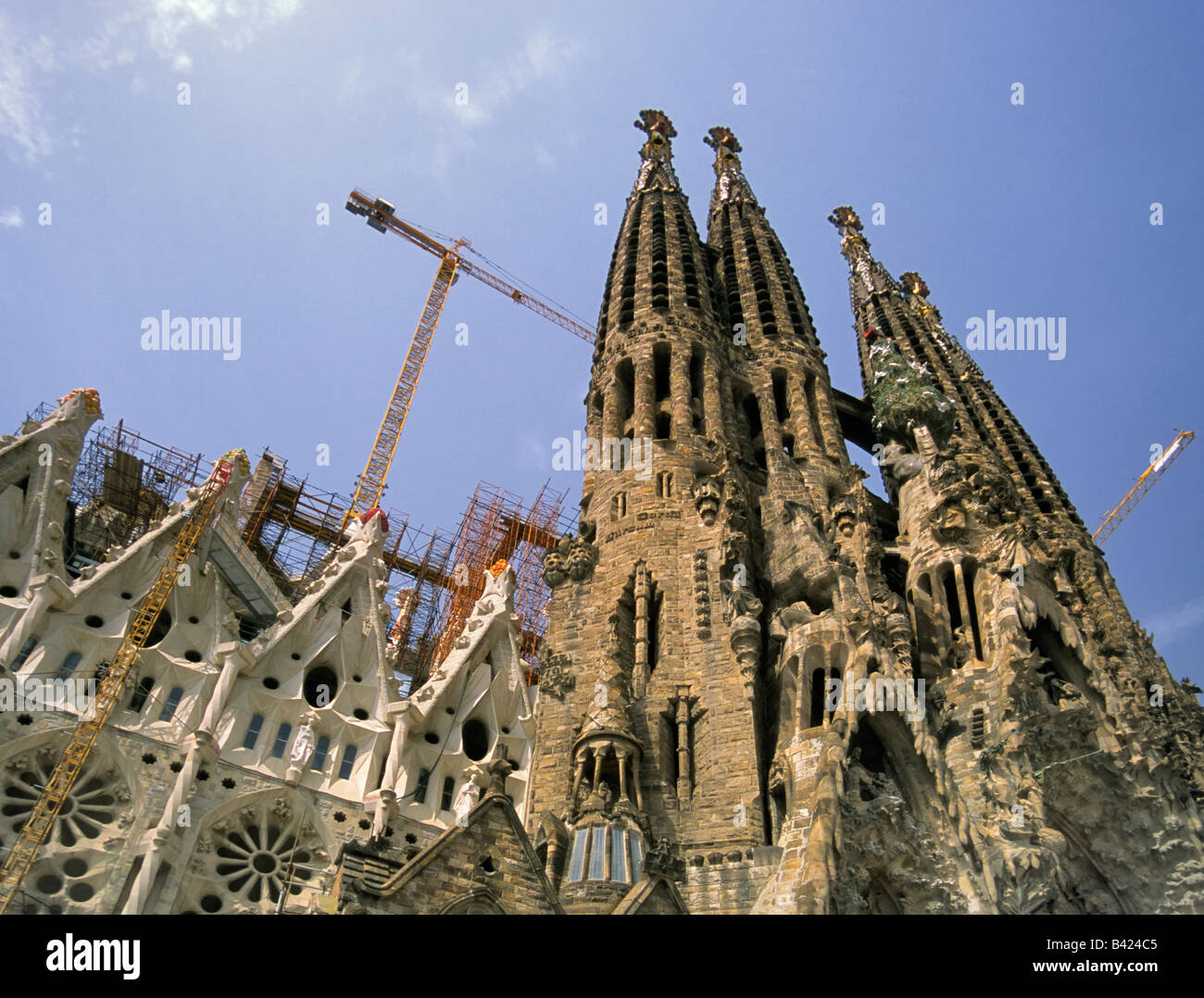 Sagrada Familia Natividad Fachada Nave Central Dise Ado Por Antoni