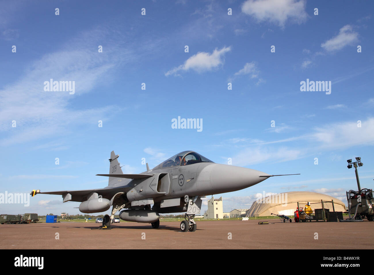 Saab Jas Gripen C Jet De La Fuerza A Rea Sueca Avi N De Combate