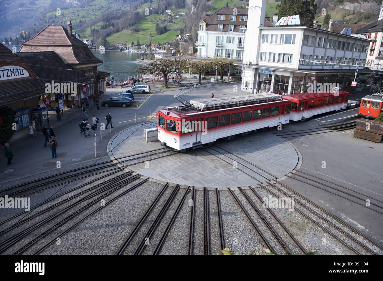 Vitznau Rigi Bahn Fotograf As E Im Genes De Alta Resoluci N Alamy