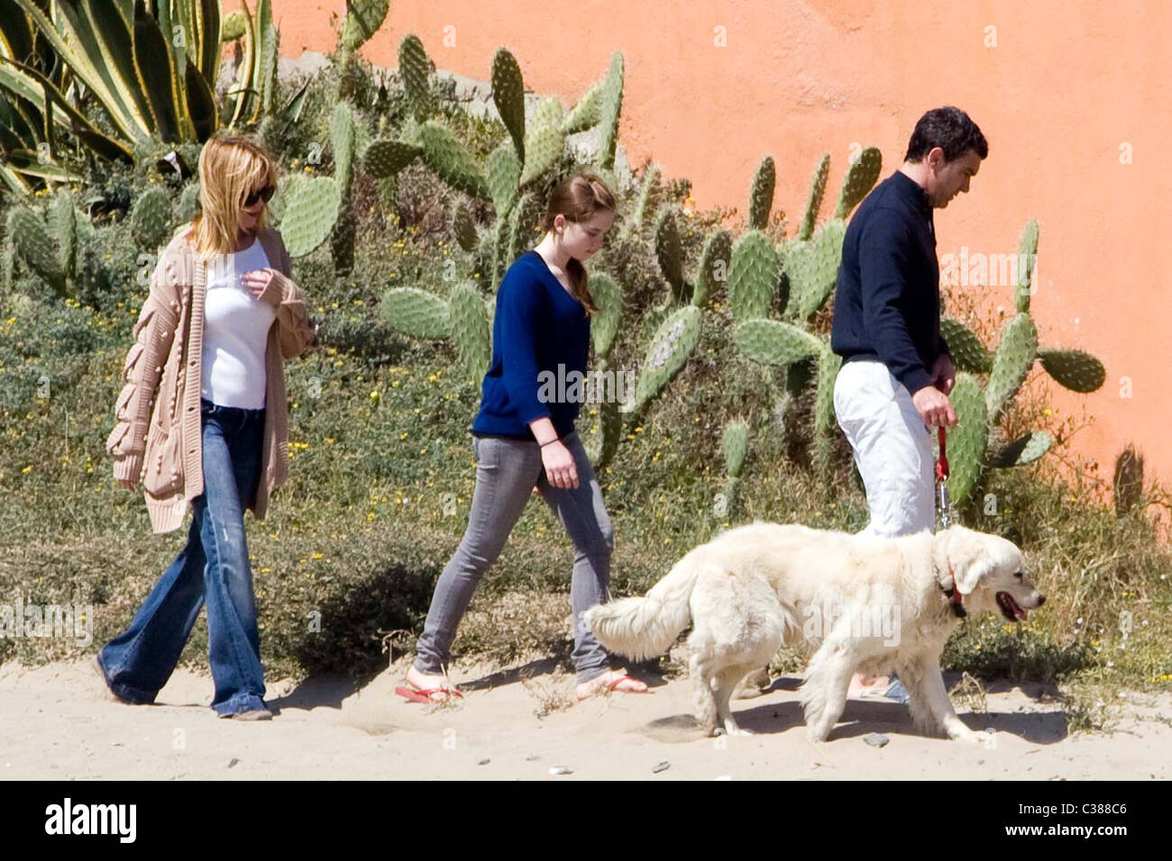 Melanie Griffith Antonio Banderas Y Su Hija Estella Del Carmen