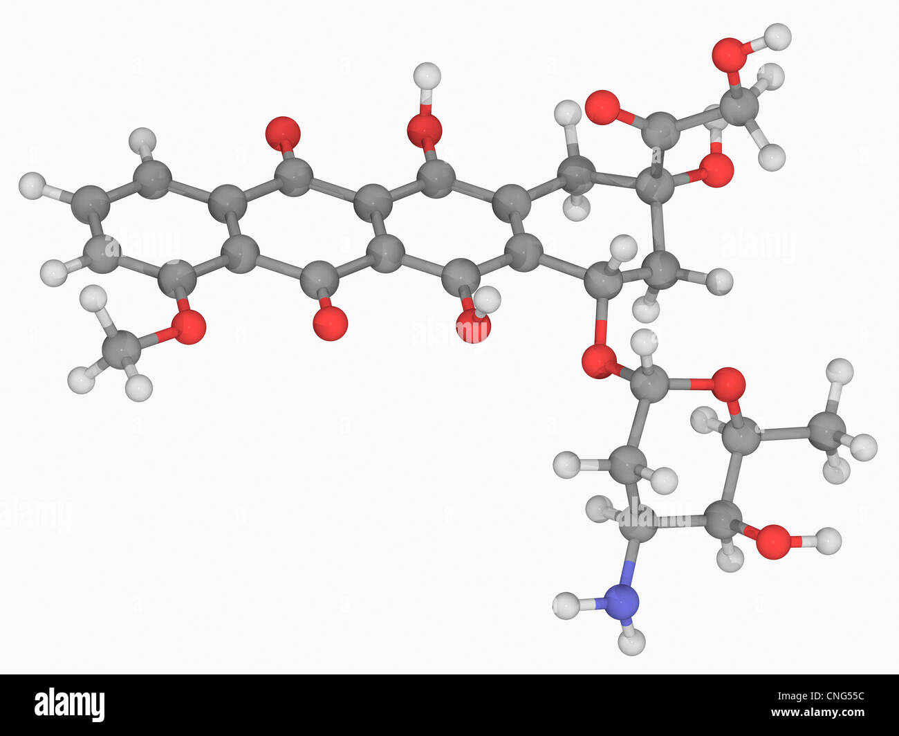 Mol Cula De F Rmaco Doxorubicina Fotograf A De Stock Alamy