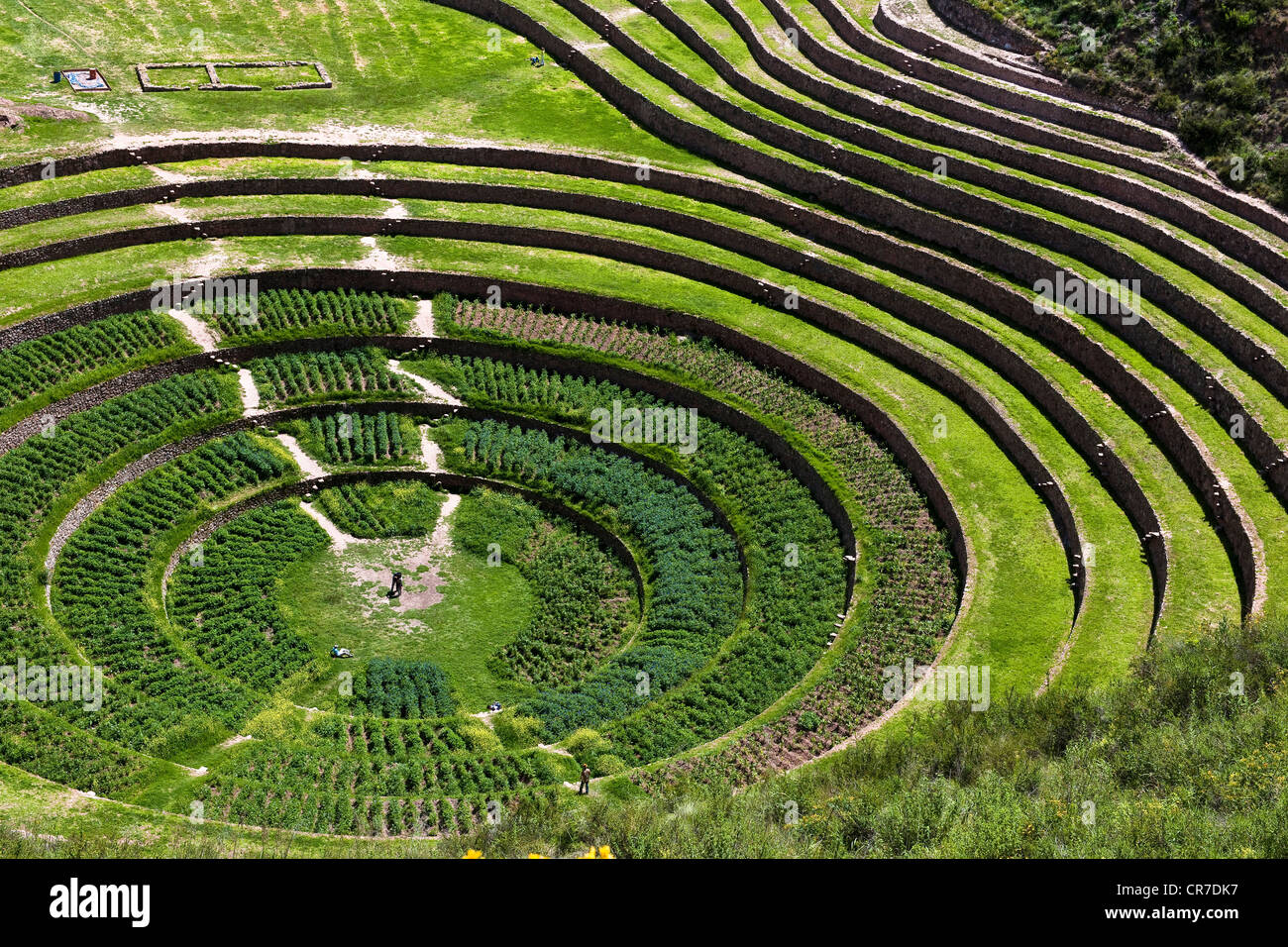 Per Provincia De Cuzco Los Incas El Valle Sagrado Moray Sitio