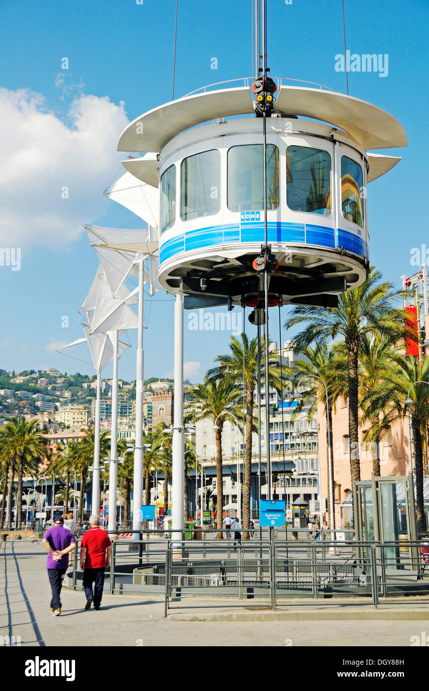 Bigo Ascensor Panor Mico Por El Arquitecto Renzo Piano En El Porto