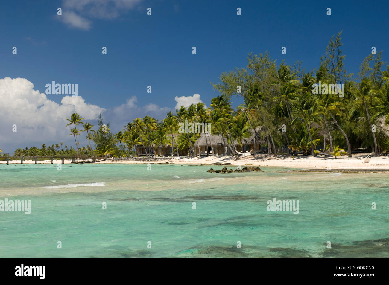 Pearl Beach Resort Tikehau atolón coralino Archipiélago Tuamotu en