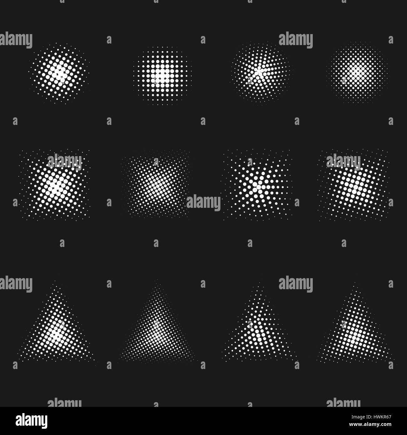 Resumen De Antecedentes De Semitonos Vector Telones Aislado Imagen