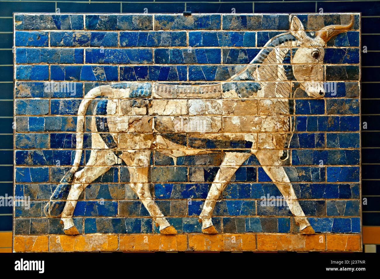 Aurochs Socorro Im Genes En Ladrillos Vidriados De La Puerta De Ishtar