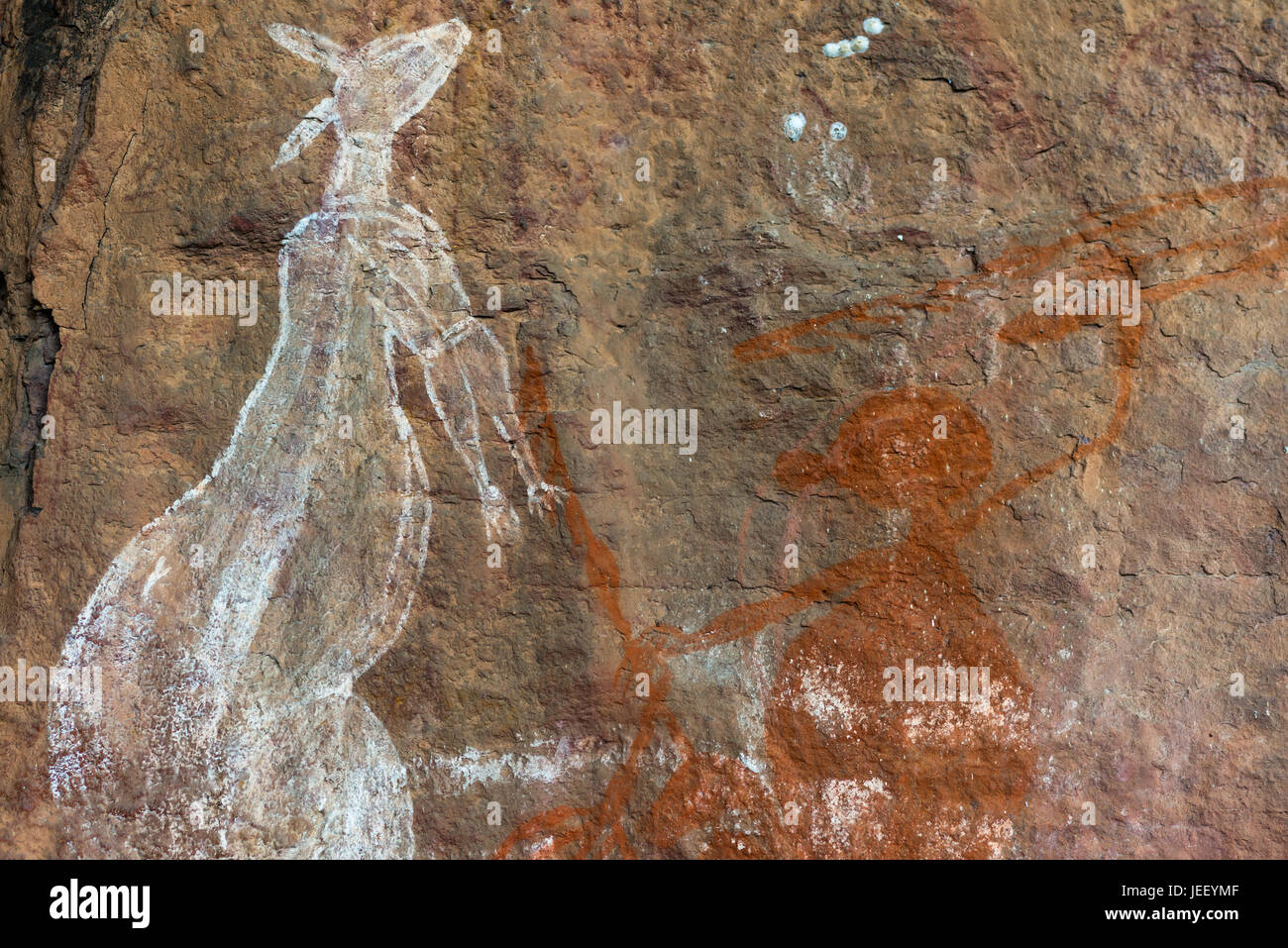 Arte Rupestre Ind Gena En Nourlangie Parque Nacional Kakadu El