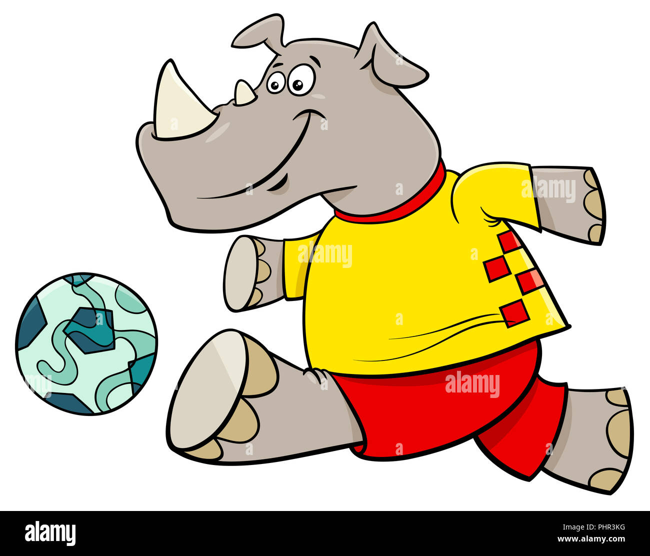 Caricatura De Futbolista Im Genes Recortadas De Stock Alamy