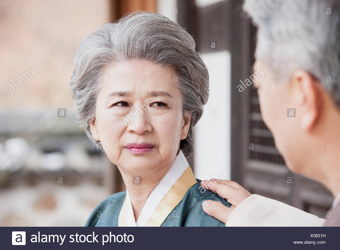 Korea old woman