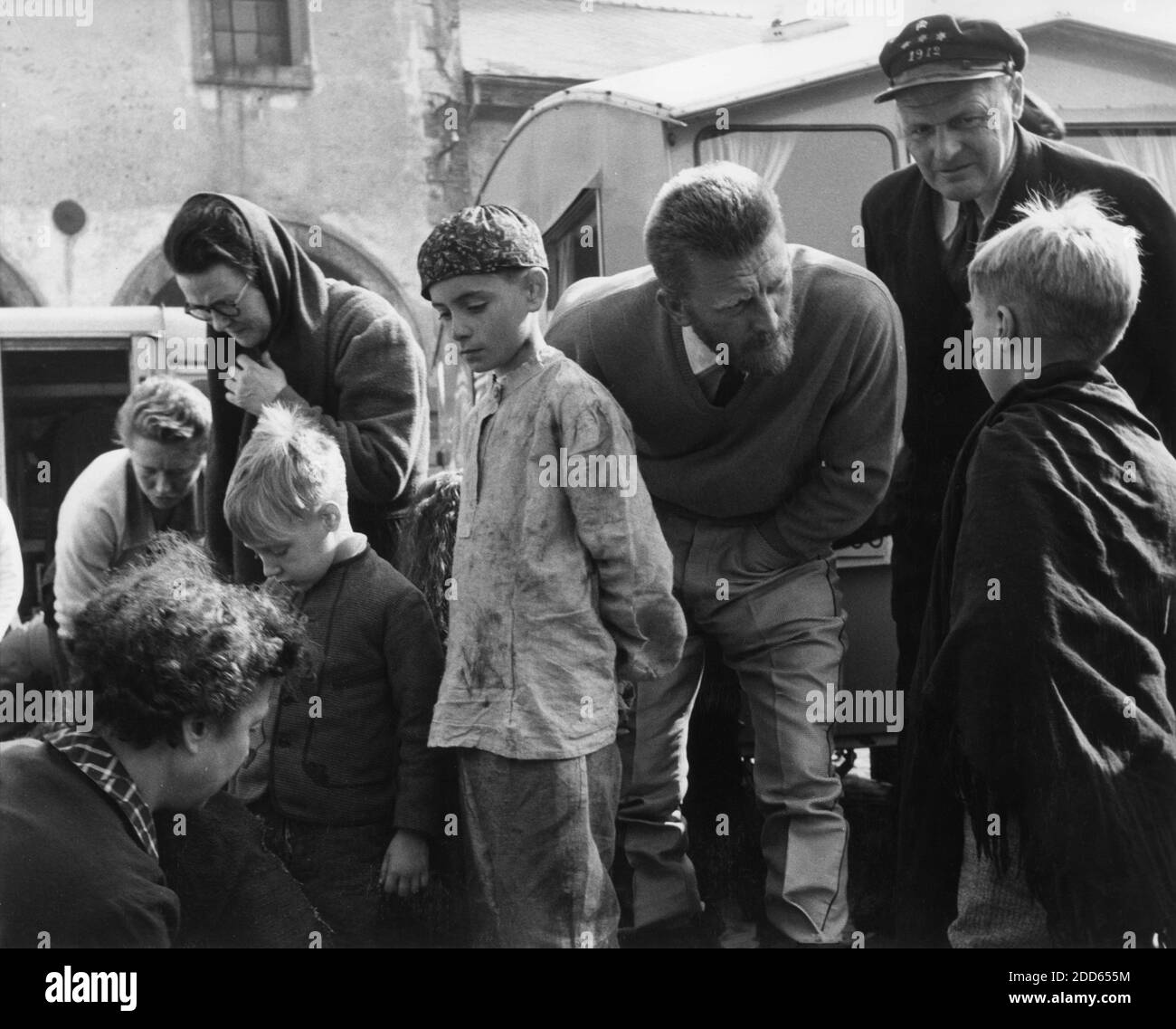 Kirk Douglas Comme Vincent Van Gogh Banque D Images Noir Et Blanc Alamy