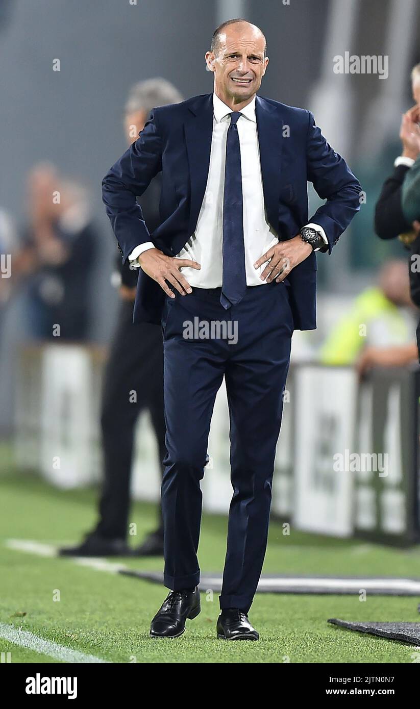 31 août 2022 TURIN L entraîneur de Juventus Massimiliano Allegri