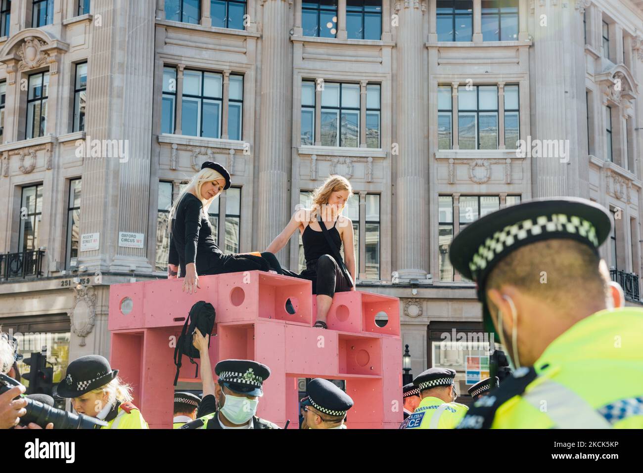 Extinction les manifestants de la rébellion retournent à Londres au