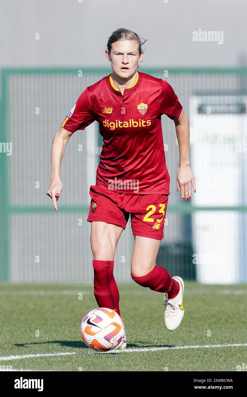 Roma Italie 11th févr 2023 Carina Wenninger de AS Roma lors de la