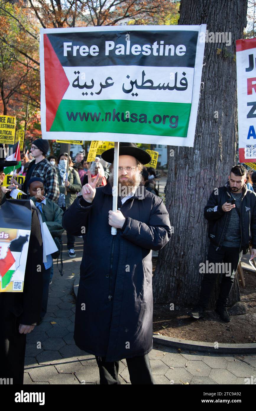 Rassemblement Pro Palestinien Organis Le Black Friday New York Pour