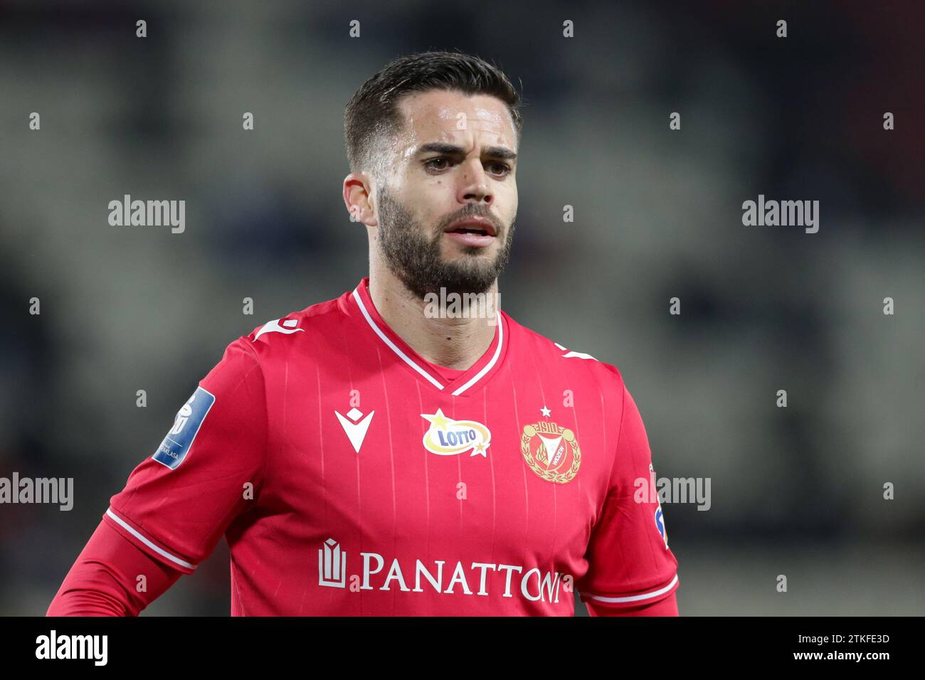 Fabio Nunes Da Silva De Widzew Lodz Vu Lors Du Match De Football