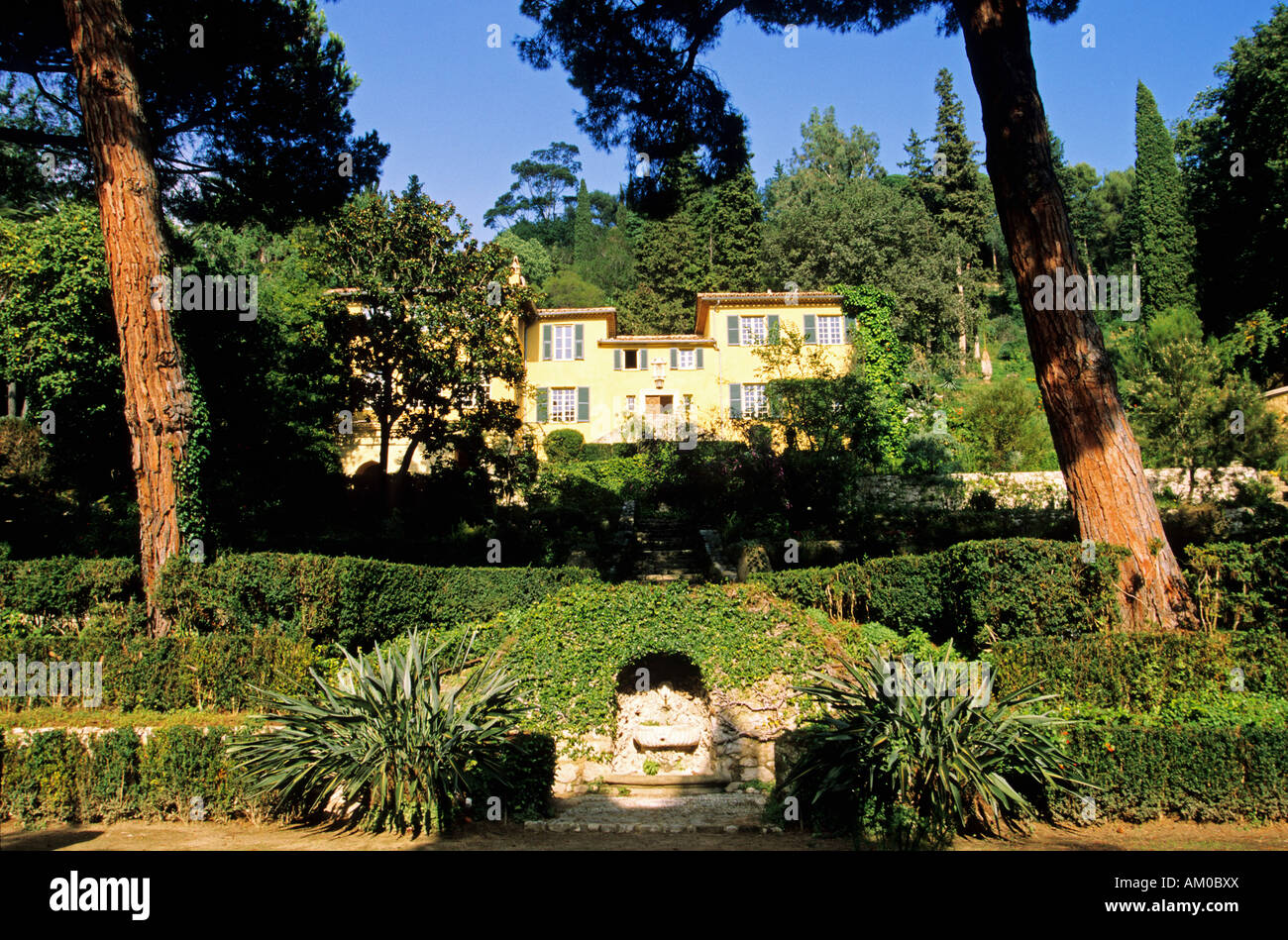 France Alpes Maritimes Menton Serre De La Madone Jardin Jardin